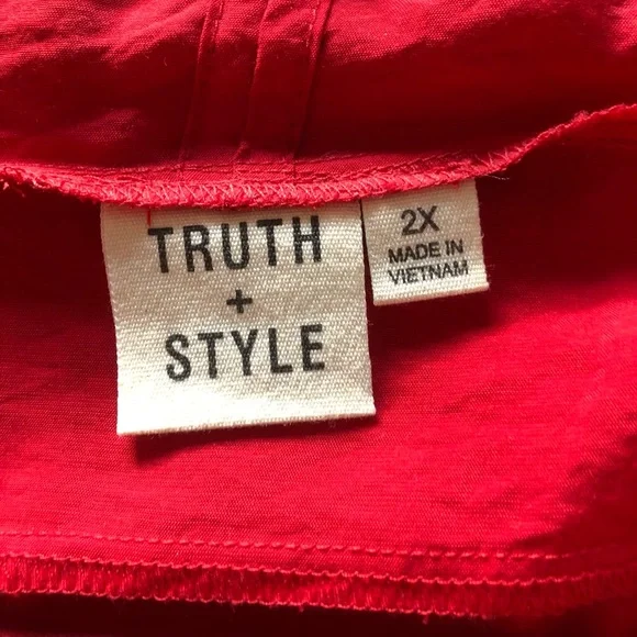 Soft woven top by Truth and Style - Picture 3 of 4